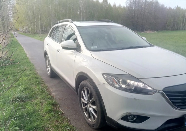 Mazda CX-9 cena 61900 przebieg: 106700, rok produkcji 2014 z Ostrzeszów małe 211